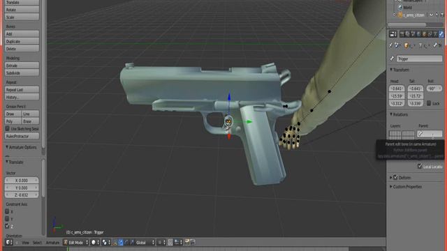 Buu342's Blender Source ViewModel Animation Tutorial Part 1 (rigging) смотреть онлайн