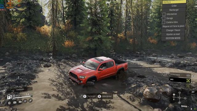 SnowRunner TRUCK NIGHT TOYOTA TACOMA!!! смотреть онлайн