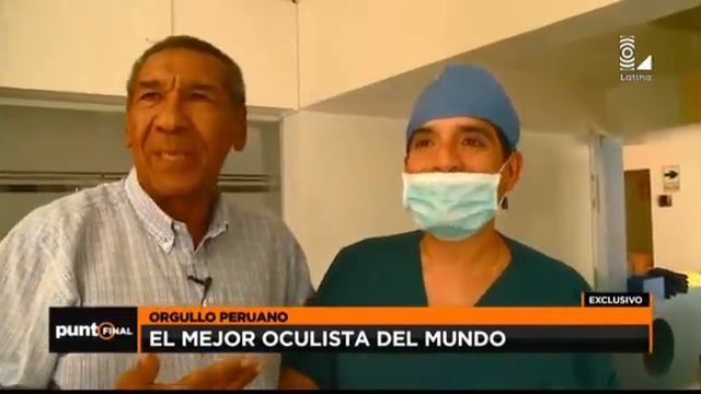 Declaran a oculista peruano como el mejor del mundo смотреть онлайн