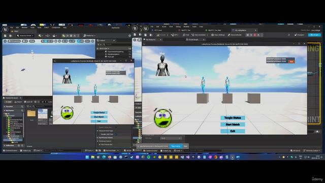 Unreal Engine 5 - Усовершенствованная система лобби#3 смотреть онлайн