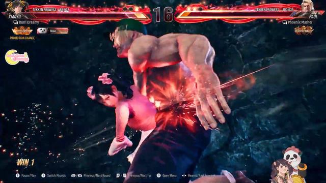 Tekken 8 - Ling Xiaoyu Online Gameplay Ranked Match #1 смотреть онлайн