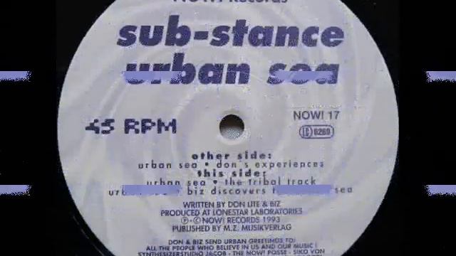 Sub-Stance -- Urban Sea (Don's Experiences) 1993.wmv смотреть онлайн