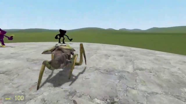 All DrGBase Vs All Poppy Playtime Chapter 2 Part 1 In Garry's Mod смотреть онлайн