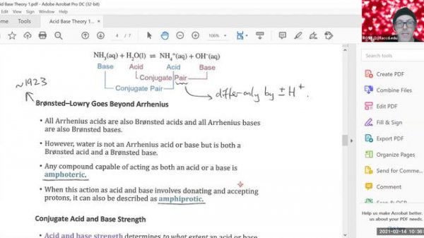 Acid Base Theory Video 1