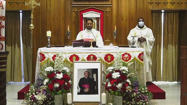 Requiem Mass & Adoration - Bishop Camillo Ballin, 1st year death Anniversary смотреть онлайн