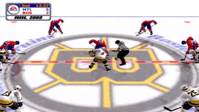 NHL 2002 Gameplay Boston Bruins vs Montreal Canadiens смотреть онлайн