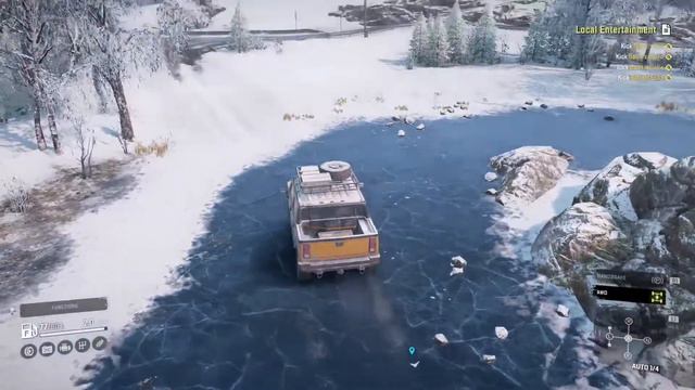 Snowrunner Hummer H2 смотреть онлайн