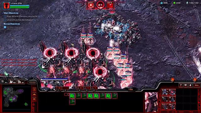 SC2 Nexus Co-Op Chain of Ascensions ▏ Ji'nara Solo GamePlay смотреть онлайн