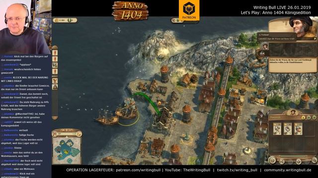 Nostalgie-Livestream: Anno 1404 (05) смотреть онлайн