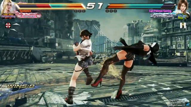 Tekken 7 Nina Halloween Fights смотреть онлайн