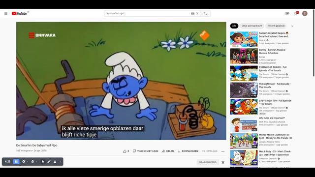 1288 De Smurfen De Babysmurf Npo   YouTube