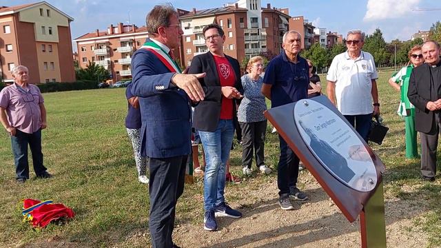 Don Sergio Mantovani - 5° Anniversario - Inaugurazione targa nel Parco S. Caterina смотреть онлайн
