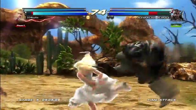 Tekken Tag Tournament 2:Ling Xiaoyu/Lili Gameplay смотреть онлайн