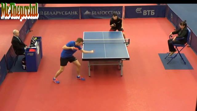 Table Tennis Belarus U21 Championships - Aleksander Khanin Vs Uladzislau Rukliatsou - смотреть онлайн
