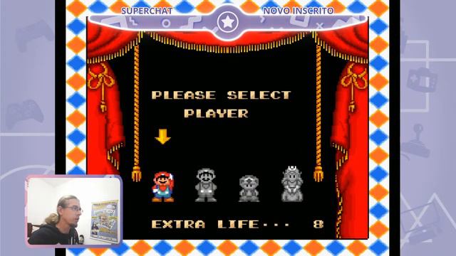 Live TESTE: SUPER MARIO BROS 2 смотреть онлайн