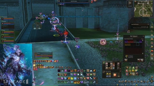 Lineage 2 Live EU - Orfen - Aden Castle смотреть онлайн