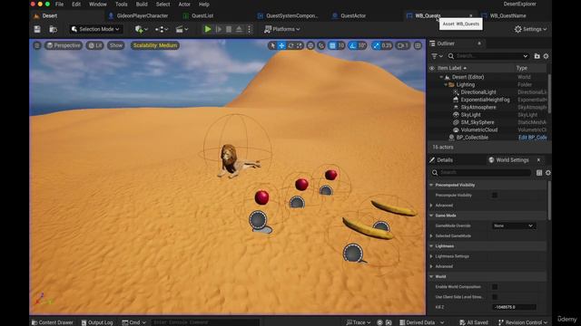 Unreal Engine 5-Blueprints-инвентарь,квесты и характеристики персонажей-#4 смотреть онлайн