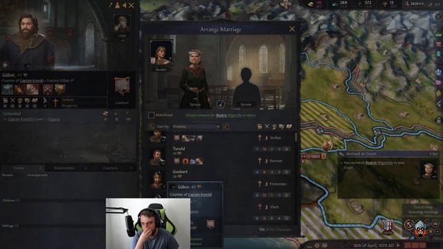 ATTACKING A ARCH RIVAL | Crusader Kings 3 | Making The Roman Empire #2 смотреть онлайн
