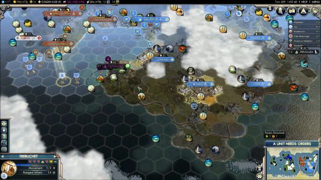 Let's Play Civ 5 Gods and Kings - Greece - Part 27 смотреть онлайн
