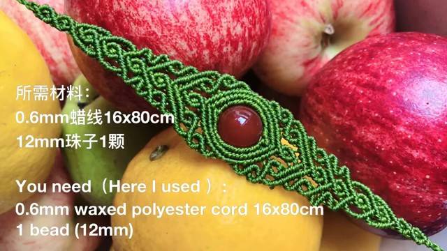 Macrame by Afeng： Macrame Bracelet ｜ Retro Style Bracelet｜编绳｜手链｜DIY｜ Follow me step by смотреть онлайн