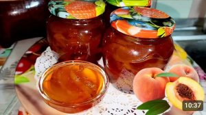 ЯНТАРНОЕ ПЕРСИКОВОЕ ВАРЕНЬЕ ДОЛЬКАМИ.🍑🍑🍑