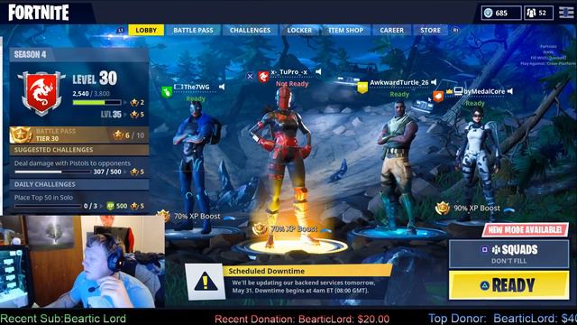 Lets go Shopping in Fortnite ps4 with Subs!! смотреть онлайн