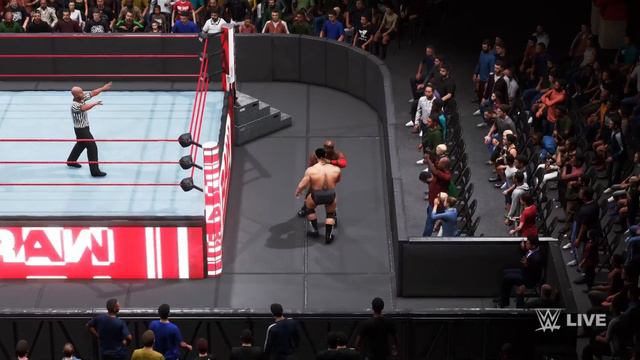 Rusev vs. Bobby Lashley- WWE 2K20 смотреть онлайн
