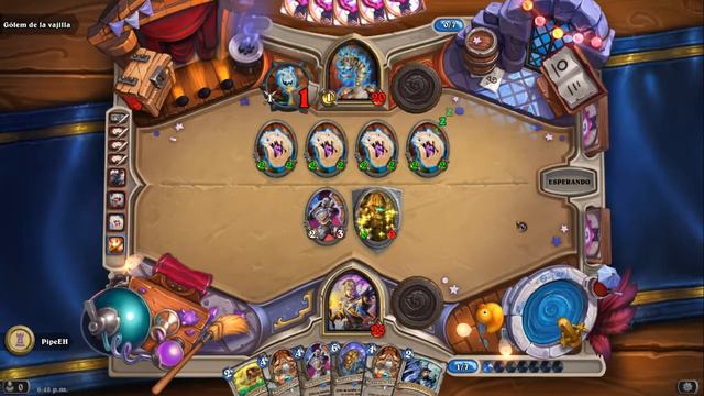 HEARTHSTONE- Desafio de clases: Anduin vs golem de la vajilla смотреть онлайн