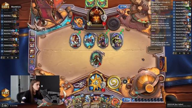 POST-PATCH BIG WARRIOR IS PRETTY GOOD! | United in Stormwind [Hearthstone] смотреть онлайн
