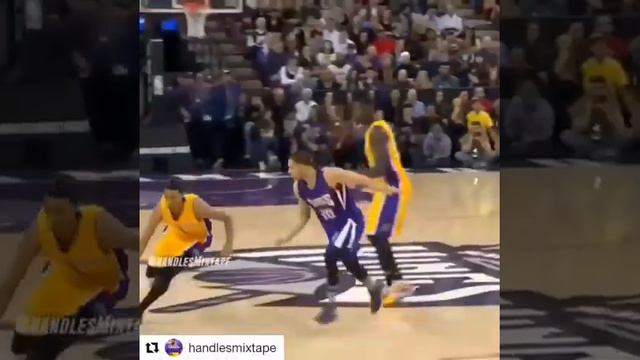 Jordan Clarkson breaks Seth Curry ankles смотреть онлайн