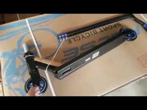 Как собрать трюковой самокат KMS 411 Видео Резьбовая компрессия.