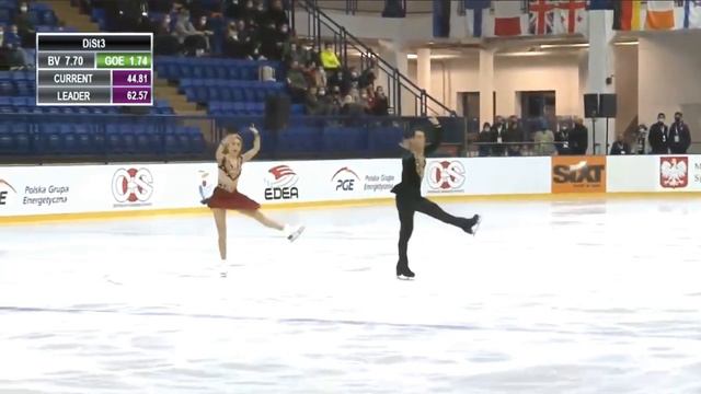 Kana Muramoto/Daisuke Takahashi || Warsaw Cup 2021 || Warm up / FD・La Bayadère / Medal Ceremony смотреть онлайн
