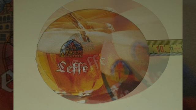 Sous-bock Bière de marque Leffe - " Thème : Verres de Bière " - Bière LEFFE - смотреть онлайн