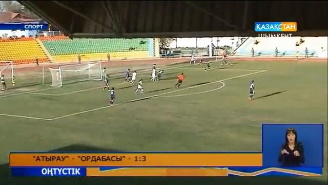 «Атырау» «Ордабасы» 1:3 смотреть онлайн