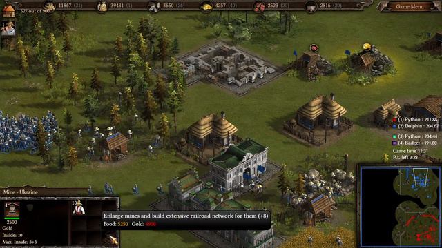 Рейтинг Казаки 3 - 2v2 LaPanthera + usa. vs Lucky + Paradise смотреть онлайн