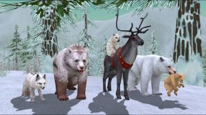 Особенный зимний день ❄ Рождественская история ❄ WildCraft