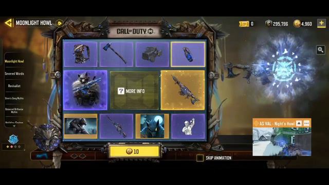 BUYING MOONLIGHT HOWL DRAW CODM | LEGENDARY AS VAL NIGHT'S HOWL COD MOBILE! смотреть онлайн