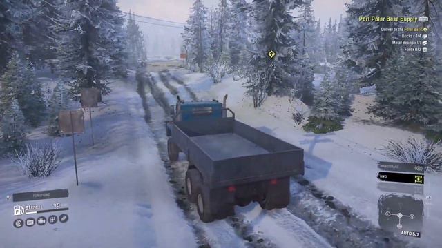 SNOW RUNNER EP 28 BASE SUPPLY смотреть онлайн
