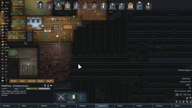 Rimworld The Rich Explorer #33 - Infestation смотреть онлайн