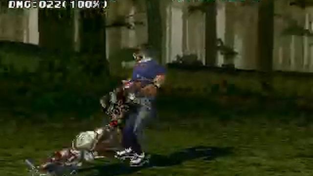 TEKKEN 3 PSX: KING, AGARRES смотреть онлайн
