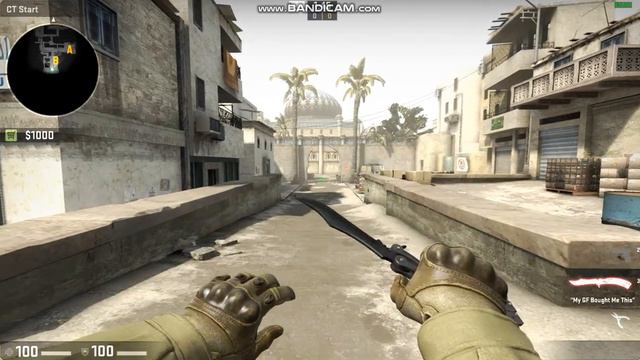 [CSGO] Butterfly knife | Blue Steel - show & spin смотреть онлайн
