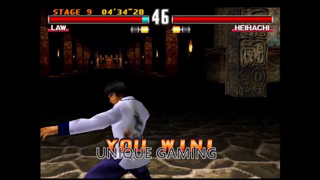 Law with Jin Kazama Best moves Gameplay Tekken 3 Arcade Version смотреть онлайн