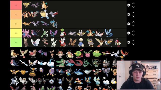 Draft League Youtuber Ranks Each Flying Type Pokemon смотреть онлайн