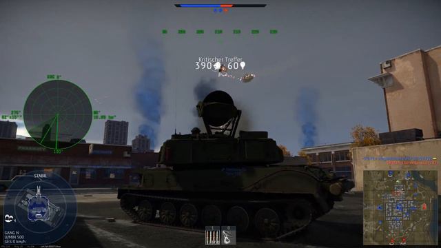 War Thunder Russian Shilka vs Heli смотреть онлайн