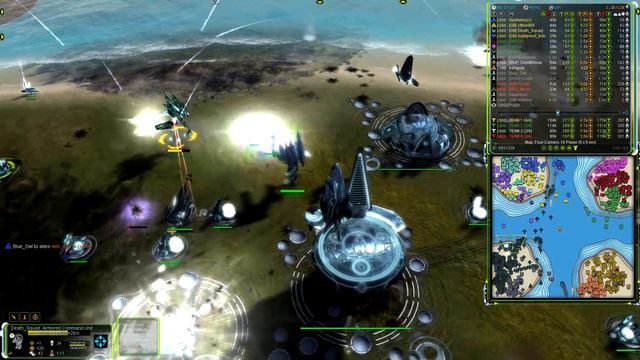 Supreme Commander [284] 16 игроков под водой