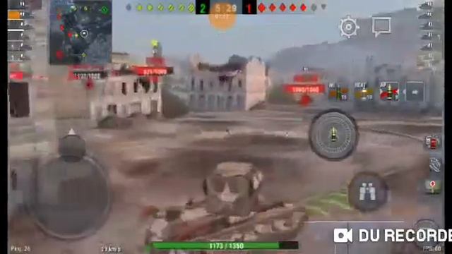World of tanks blitz - Smasher : 2212 damage and 1 frags. смотреть онлайн