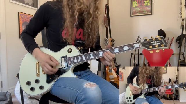Motörhead - Iron Fist (guitar solo cover) смотреть онлайн