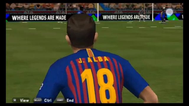 PES 2018 (PPSSPP) faces(BARCELONA) смотреть онлайн