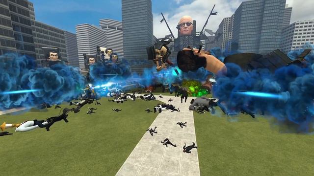 NEW BROKEN GMAN SKIBIDI TOILET VS UPGRADED TITAN CAMERAMAN SPEAKERMAN TV MAN BOSSES in Garry's Mod! смотреть онлайн