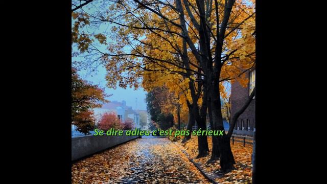 Se Dire Adieu - Daniel Guichard - Kim Yến reprise - paroles смотреть онлайн